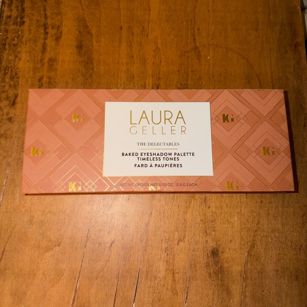 Laura Geller Peachy Rose and Gold Baked Eyeshadow Palette